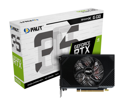 Karta graficzna NVIDIA Palit GeForce RTX 3050 StormX 6GB GDDR6